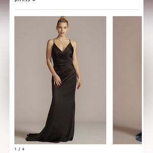 David’s Bridal Galina bridesmaid dress